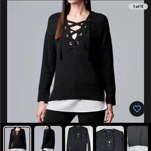 Simply Vera Vera Wang sweater XS